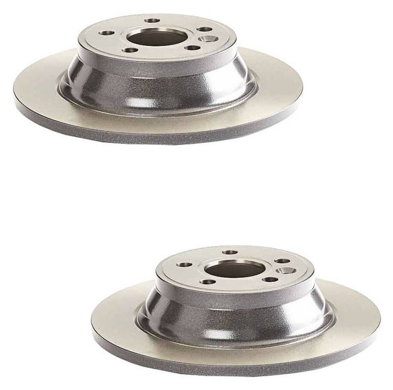 Volvo Brembo Brakes Kit - Pads and Rotors Rear (302mm) (Ceramic) 31471832 - Brembo 3274676KIT